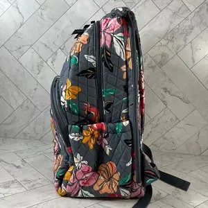 Vera Bradley Essential Laptop Backpack Coastal Paradise Gray NWOT Vera Bradley | Bags | Coastal Paradise Large Essential  main image 2